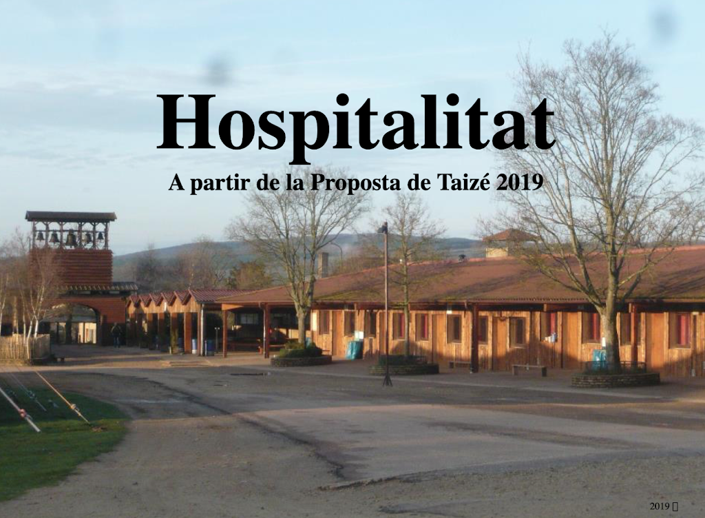 Hospitalitat (Taizé Nadal 2019)
